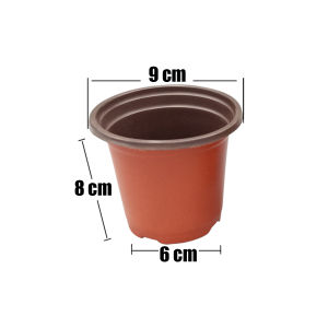 R2 COD Gardening supplies small size succulent plants soft nursery plastic flower pots