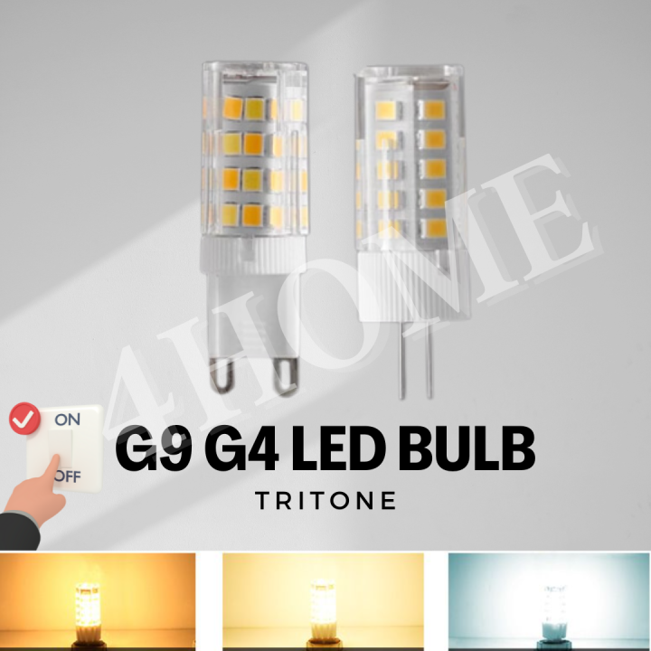 [SG Local Seller] G4 G9 5W LED Bulb Single Tone Tri-tone 230V | Lazada ...
