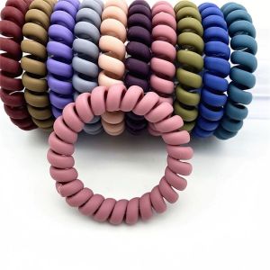 3pcs Womens Coil Rubber Band Hair Rope High Ponytail Hair Tie Fashion Scrunchies