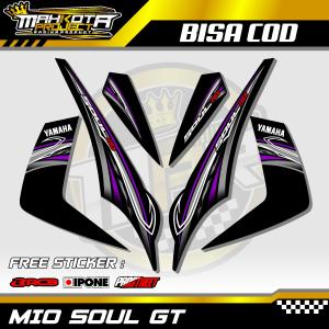 STRIPING VARIASI YAMAHA MIO SOUL GT 115 / STIKER LIST MOTOR YAMAHA MIO SOUL GT 115
