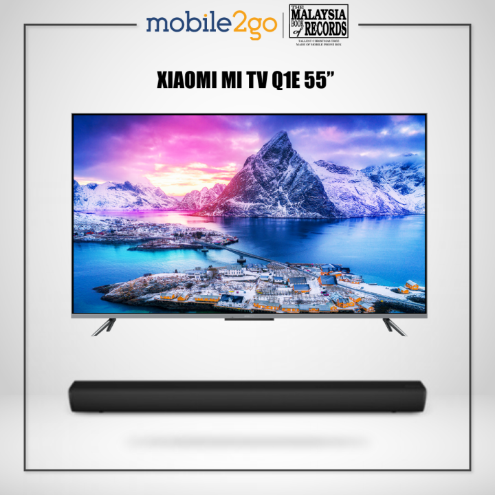 Xiaomi Q1E 55 Smart TV (QLED 4K Ultra HD Android TV) : :  Electronics