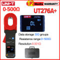 UNI-T UT278A+ Ground Loop Resistance Tester Digital Display Clamp Earth Ground Testers,Jaw Leakage Current Detector UT276A+. 