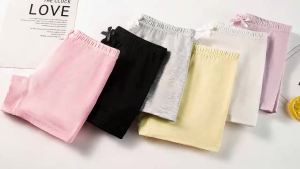 6pcs Childrens Solid Pantys Girls Cotton Panties Soft Pretty Child Underwears Kids Baby Boxer Breathable Safety Lace Underpants2026