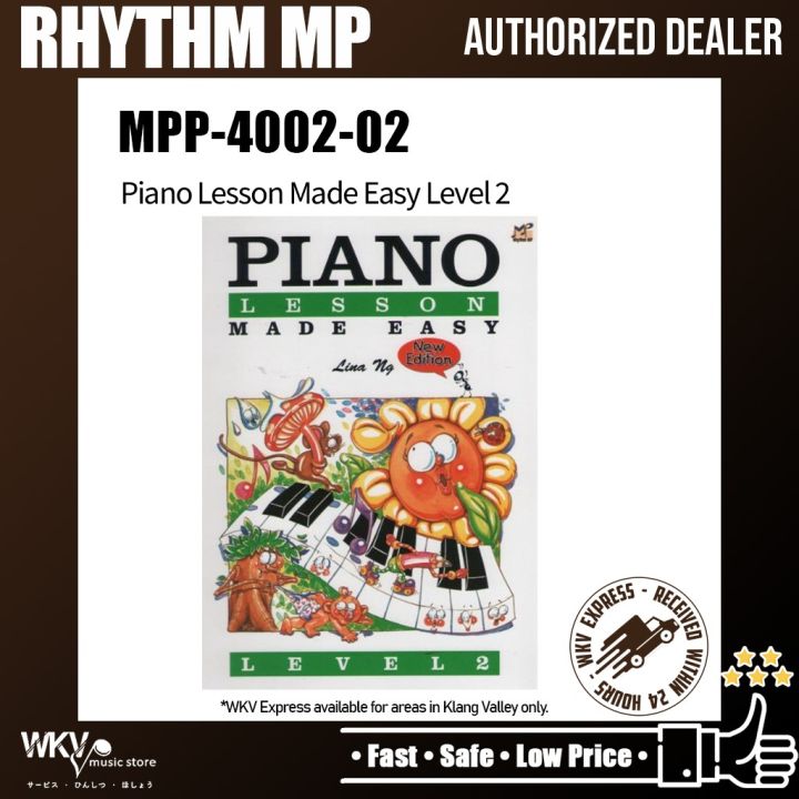 Rhythm Piano Lesson Made Easy Level 2 by Lina Ng (MPP-4002-02) | Lazada