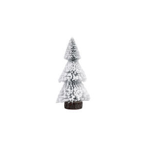 YESPERY Mini Christmas Tree Artificial White Small Cedar Pine Tree New Year Decoration Table Ornament Merry Xmas Party Decor