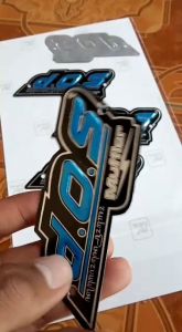 EMBLEM KNALPOT DOS LOGO DOS EMBLEM KNALPOT DOS PLAT TIMBUL