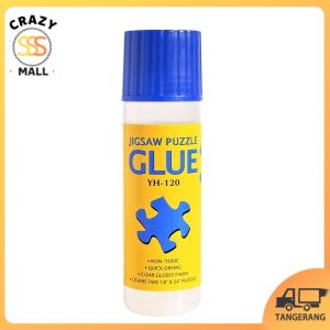 120ml Puzzle Glue Lem Jigsaw Puzzle Glue Lem Teka-Teki Jigsaw Hemat Lem Perekat Kertas Tempel Cepat Kering Diy