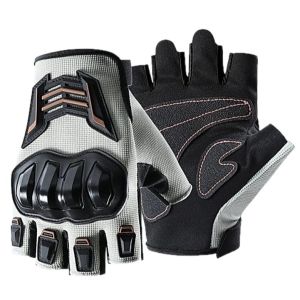 Breathable Half Finger Riding Gloves Anti-Slip Motorcycle and Cycling Sports Gloves
