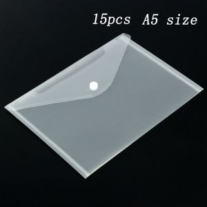 TSEVD โฟลเดอร์กระเป๋าเงินกระเป๋าแบบซอง A5/A4ที่ตั้งไฟล์พลาสติกสำนักงานแฟ้มใสกระเป๋า A5/A4