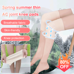 Knee Guards Summer Thin Mens and Womens Joint Warming Leg Guards Air Conditioning Cold Leg Cold Protection Artifact春夏薄款空调关节护膝