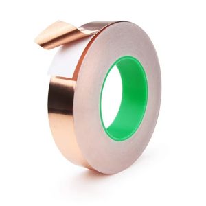 20M Copper Foil Tape With Double-Sided Conductive Adhesive For Guitar EMI Shielding Crafts Electrical Repairs Grounding Circuit