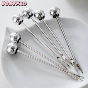 JCSYFAC 6PCS thép không gỉ tráng miệng dĩa với lưu trữ Jar Dễ thương Gấu đồ dùng cho bữa tiệc nếm món tráng miệng trái cây dưa salad trái cây