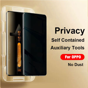 Kính Cường Lực và Khung Tự Dán Chống Nhìn Trộm  trong suốt full màn cho Oppo Reno 15 14 13 12 11 10 8 8T 5 6 Pro 15F 14F 13F 12F 11F A3 A5 A6 Pro A6T A6X A17 A18 A38 A32 A33 A52 A53 A54 A58 A60 A72 A74 A78 A79 A92 A95 A98