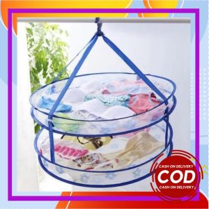 Jemuran Keranjang Jaring Boneka Kaos Kaki Sepatu Hanger Jemuran Jaring Gantung Pengering Pakaian