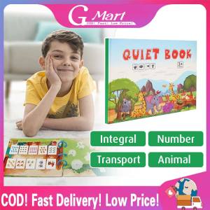 Montessori Busy Book for Kids To Develop Learning Skills Childrens Busy Book Enlightenment Quiet Book Quiet-Book