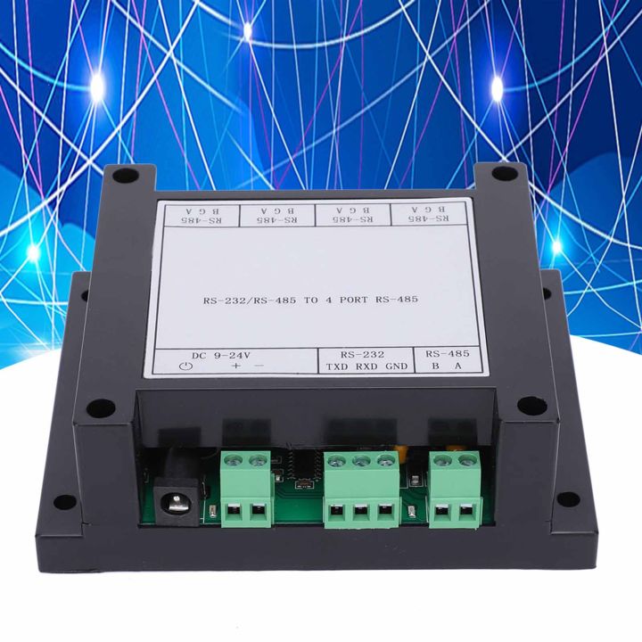 Industrial Grade Repeater 4 Way RS485 Hub Transmit Distance of 2500 ...