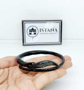 gelang akar bahar hitam ukir terbaik