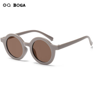 OQ BOGA 10 สีเด็กกรอบแว่นตากันแดดเด็กผู้หญิงเด็กกลางแจ้งแว่นตาป้องกันดวงตา UV400