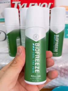 Lăn Lạnh Xoa Bóp Biofreeze Cool The Pain Roll On 74 ml Của Mỹ- Date 01/2027