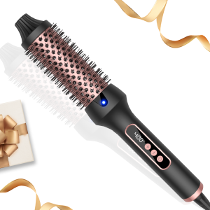 Lược uốn tóc làm nóng Bàn chải nhiệt Bàn chải tạo kiểu chuyên nghiệp Bàn chải tròn Uốn sắt làm phồng Bàn chải nóng chống đóng cặn Lược uốn tóc2026