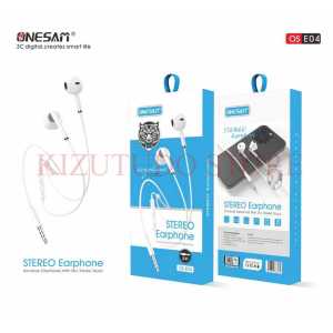 ONESAM HANDSFREE / HEADSET / EARPHONE ONESAM OS-E04 STEREO SOUND JACK 3.5M EXTRABASS