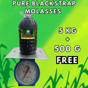 BLACKSTRAP MOLASSES PURE 5.5 KG FOR PLANTS ANIMALS PROBIOTICS & FERMENTATION AND HOLLOW BLOCK MIX