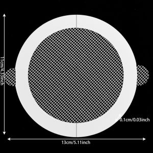 【Naitre】30pcs Disposable Hair Catchers for Shower Mesh Shower Drain Covers Floor Sink Strainer Filter Mesh Stickers Bathroom Accessories
