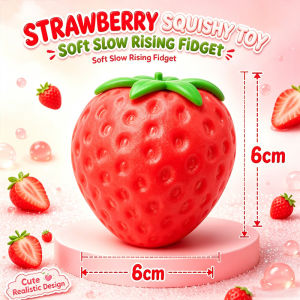 CuddleCove Color Changing Mango Crunchy Squishy Simulation Stress Relief Ball Squeeze Toy for All Ages