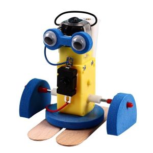 Mainan Edukasi Rakitan Elektrik DIY Robot Merangkak Buatan Sendiri Untuk Edukasi Sains Anak