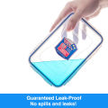 LocknLock Eco-Friendly Classic Airtight Rectangular Food Container with Divider 550ml HPL815C | Lunch Box, Bento Box. 