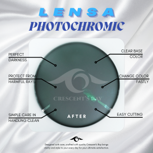 Crescents Ray - Lensa Photochromic (SPH/CYL)