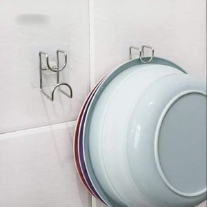 [Loại Tốt] Móc dán tường Bum House siêu dính móc treo quần áo inox - móc treo inox dán tường cao cấp chống nước rỉ set chịu lực cao 20kg móc dán tường inox 304 treo đồ dung nhà bếp siêu tiện dụng