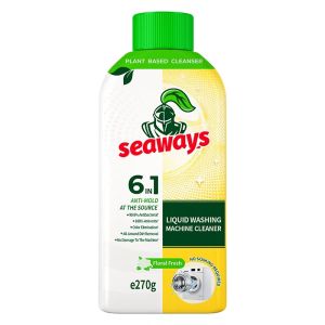 Seaways Liquid Washing Machine Cleaner（270g）100% Mite Removal floral scent [No soaking needed!]