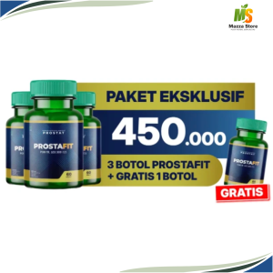 PROSTAFIT Kapsul Obat Herbal Alami Prostat Melancarkan Buang Air Kecil Kapsul Prostafit