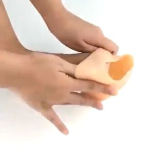 Silicone Tumit Kaki Silikon Soft Gel Heel Protector Sepasang Silicone Pelindung Tumit Kaki Anti Lecet