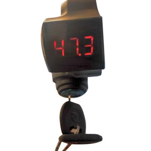 [Sirola] Electric Bicycle Thumb Throttle Voltage Display Switch Power with Key Lock