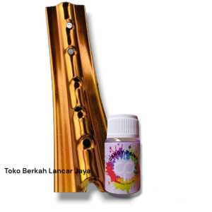 CANDY PAINT CANDY CHRONE CAT VELG MOTOR DAN MOBIL Cat Silver Metallic Dasaran Candy tone NC 100ml 250ml