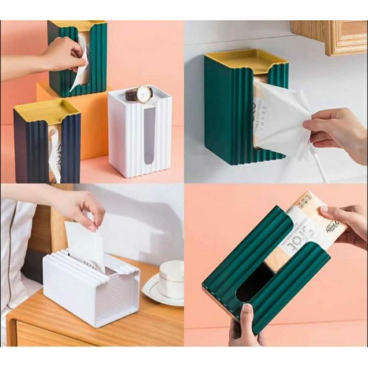 (LAZ5 )Tissue Box Holder for your Business Cafe Restaurant Lazada PH