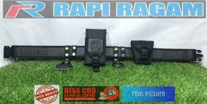 Kopel SATPAM Blackerr lengkap (super black)