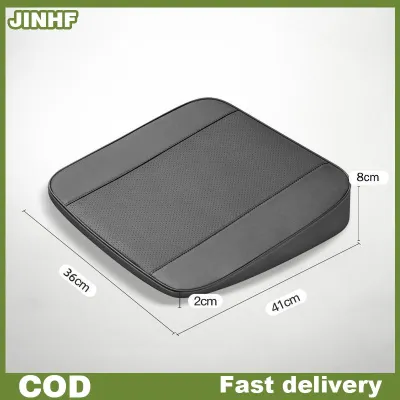 JINHF Nghiêng xe Ghế Đệm ghế nâng cao Chiều cao thoáng khí rắm Mat có thể điều chỉnh xe Ghế tăng cường