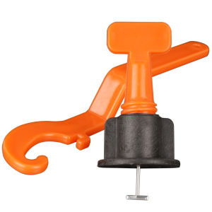 50PCS alat perata granit 1mm/Reuseable Tile Leveling nat /alat perata keramik model putar/ alat jarak ubin nat spacer