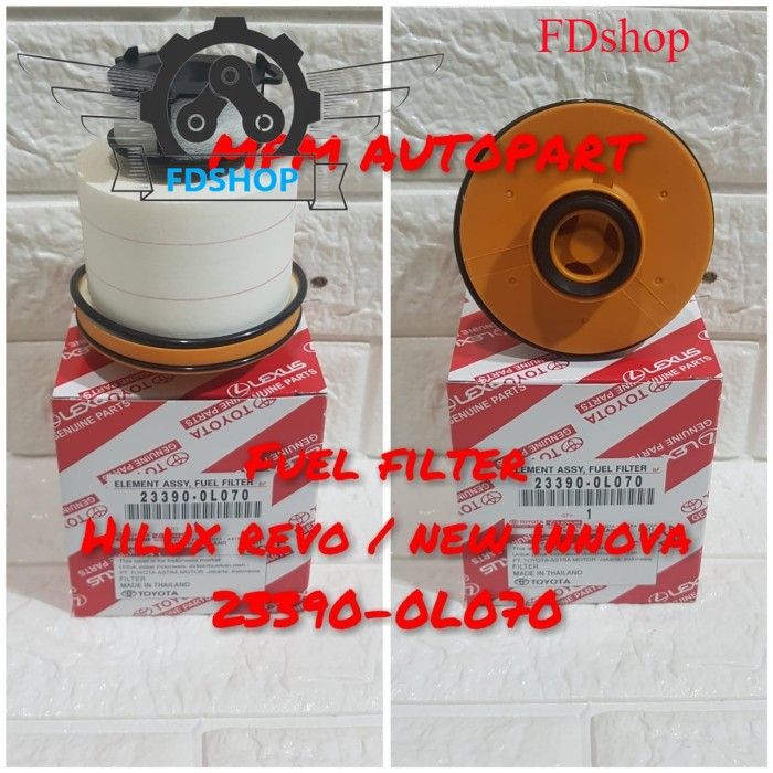 filter solar fuel filter inova innova reborn fortuner vrz hilux revo ...