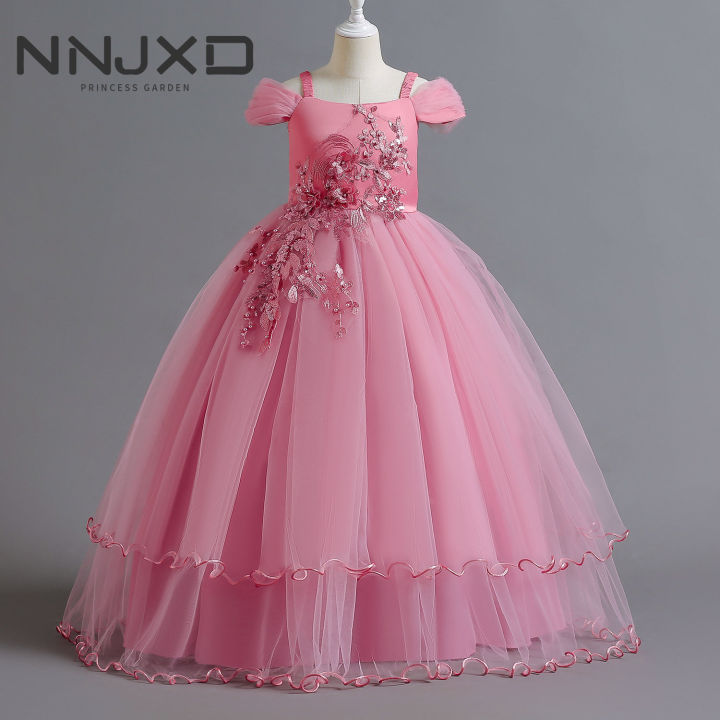 Buy BEAUTIFUL GIRLS GOWN STYLE FLOOR LENGTH DRESS (12-14 YEARS) at Amazon.in
