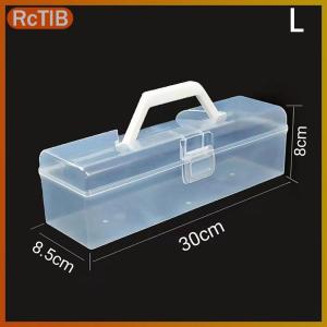 RcTlB Bread Box With Handle Reusable Plastic Bread Container Toast Holder Pastry Organizer Swiss Roll Storage Box For Fridge Home