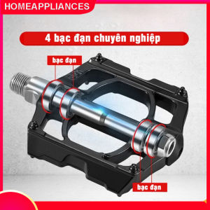 Bàn đạp xe đạp thể thao cao cấp có 4 bạc đạn chính hãng