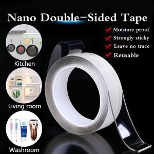 Dudumart Nano Double-Sided Tape: Multifunctional & Strongly Sticky Transparent Self Adhesive Tapes