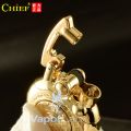mancis korek api minyak vintage oil lighter chief elegant gift unik. 