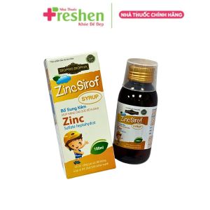 Zinc Sirof SIRO Bổ Sung Kẽm hỗ trợ nâng cao sức đề kháng 100ml