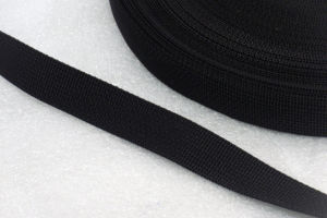 Webbing Tas Lebar 25 cm Warna Hitam Harga Per 5 Meter