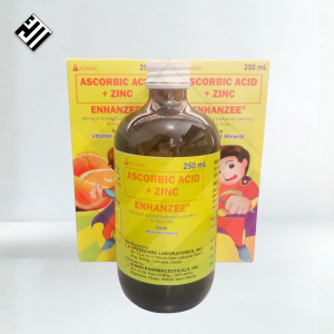 Ascorbic Acid + Zinc Enhanzee 250 ml Syrup Vitamin and Mineral